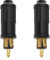 ECSiNG 2 Stücke DIN-Zigarettenanzünder-Adapter Kompatibel mit BMW Motorrädern 12-V-DIN-Stecker für Zigarettenanzünder