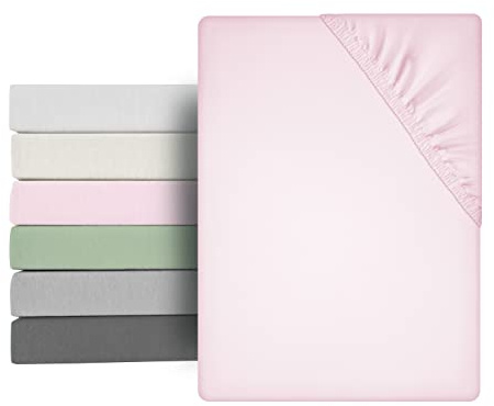 Beautex Mikrofaser Spannbettlaken weich Premium 160x200x30 cm Rosa | Rundumgummizug, faltenfreier Sitz, atmungsaktiv, hautfreundlich, bei 60 °C waschbar, Öko-Tex zertifiziert, Made in Europe