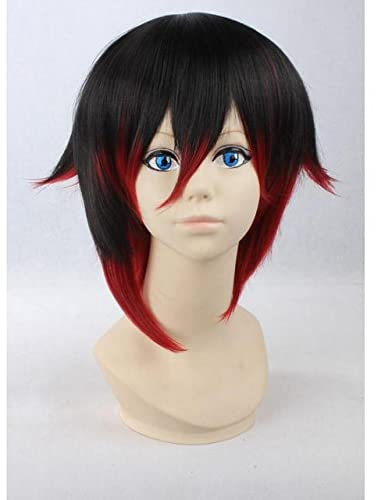 Biamoxer Ruby Rose Cosplay Perücken Weiss Schnee Blake Belladonna Yang Xiao Lange Perücke Rot Wei? Schwarz Gelb Cosplay Haar Perücke Rot