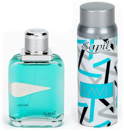 Sapil Rave for Men Eau de toilette 100 ml + Déodorant 150 ml Coffret cadeau
