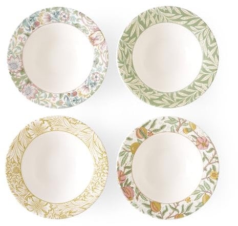 Spode Pastateller Morris & Co. 4er Set - 26cm