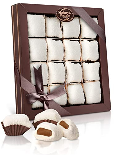 Lokum Dream | Türkische Süssigkeiten Mix mit Spekulatius Cream u. Kokosnuss | Geschenk | Turkish Delight 340 gr. | Premium Lokum seit 1870 | Veggie | Jelly Fruit mit Spekulatius | Süßigkeiten Mix