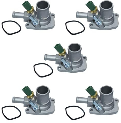 Janasiba 5 X Termostato per motore 55202176 55194029 per Grande Punto