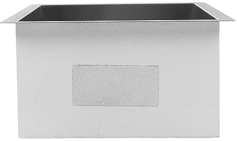 Sunicon Fregadero de Cocina, 400 x 350 x 203 mm Fregaderos empotrables de Acero Inoxidable de Gran Capacidad Fregaderos para lavavajillas domésticos Fregadero Rectangular Lavabo