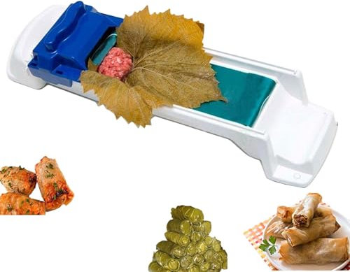 Weinblätter Rollmaschine - Haushaltsroller für Weinblätter Kohl - Gefüllte Weinblätter Rollwerkzeug | Gemüsefleischroller zum Einwickeln von Blättern Kohl Fleisch