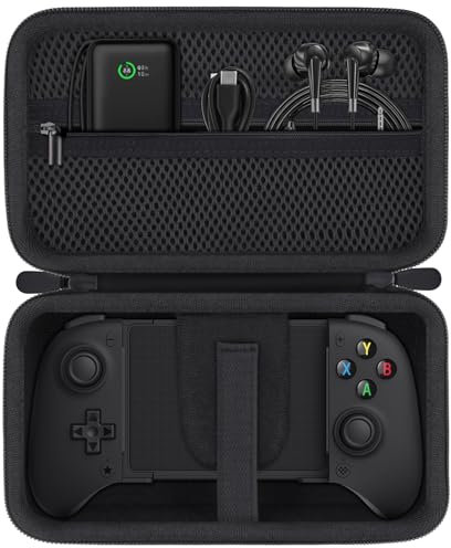 Aenllosi Custodia Dura di Stoccaggio Compatibile con i 8Bitdo Ultimate Mobile Gaming Controller. (Solo Custodia) (Nero)