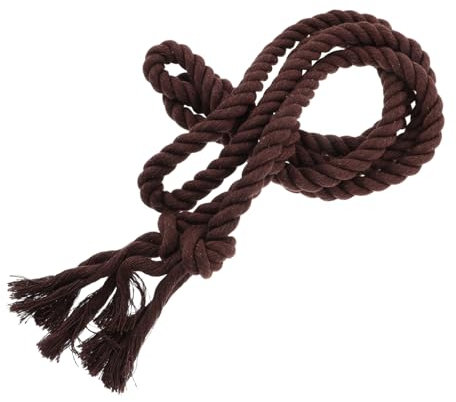 LIFKOME Baumwoll-hüftkordel Mit Quasten Einfacher Verstellbarer Gürtel Für Damen Langer Kostümgürtel Aus Mittelaltermaterial Passend Für Verschiedene Anlässe