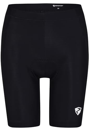 Ziener Damen Fahrrad-Tight/Rad-Hose/Mountainbike/Rennrad - atmungsaktiv,schnelltrocknend, gepolstert Nilea X-Function