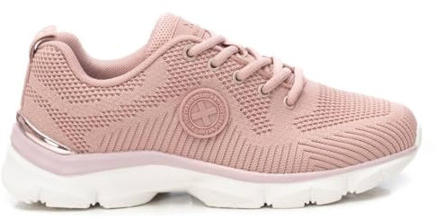XTI - Zapatilla Mujer Nude - Calzado Cómodo y Versátil - Moda Casual - Modelo 14361403 (Talla 36)