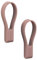 Zone Denmark Loop Handtuchklammern, Handtuchaufhänger, Magnetische Handtuchclips, Klammern/Clips für Handtücher und Geschirrtücher, 9 cm, 2 Stück, Peach Red (Rot)
