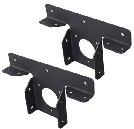 VICASKY 2pcs Pergola Metal Corner Frame Reinforced Bracket for Corners Canopy Replacement Bracket Support Bracket Patio Pergola Accessory Corner Support Front Door