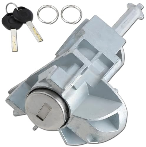 ZAMDOE 51217019975 Cilindro de Bloqueo de Puerta Delantera Izquierda para BMW 3 Series E46 [1998-2005] 325i 325ci 325xi 330i, 330ci 330xi [2001-2006] Kit de reparación de cañón de Bloqueo de Puerta