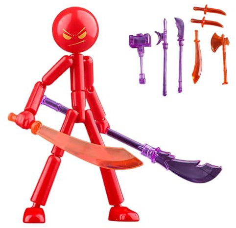 Generisch Sammelbare Actionfiguren, bewegliche Actionfiguren mit vielen Gelenken, Ganzkörper-Mechanikerpuppe für Hobbyisten (#A)