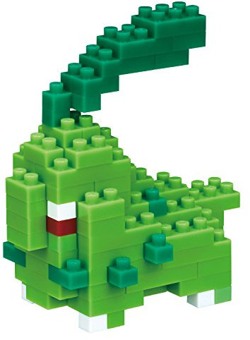 nanoblock KAWADA Pokemon Chikorita NBPM_ 030 Pocket Monster
