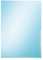 LEITZ Sichthülle Premium, A4, PVC, blau, 0, 15 mm 41000035