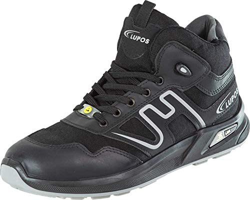 Lupos Stark S3 ESD hoher Sicherheitsschuh - schwarz - Größe 39