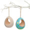 Baker Ross AR267 Bastelsets für Futterhäuschen aus Keramik zum Bemalen, Gestalten und Aufhängen (2 Stück), ceramic, 11cmx9cm, 2 Pack