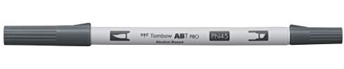Tombow ABTP-N45 Alkoholbasierter Marker ABT PRO zwei Spitzen cool gray 10
