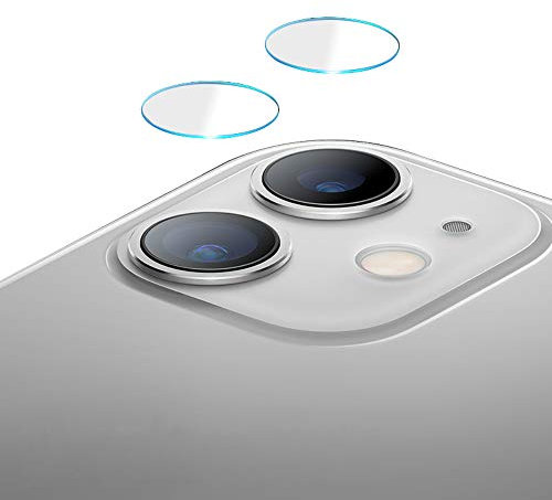 qichenlu [6D Willow Glas] 3 Sets Kamera Folie kompatibel mit iPhone 11,Linse Kamera Schutzglas Ultra-Klar Blasenfrei Kratzfest Rückseite Kamera Schutz Folie kompatibel mit iPhone 11