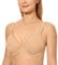 Gratlin Women's Full Cup Lightly Lined Plunge Underwire Maternity Nursing Bra Taupe Tan 32G
