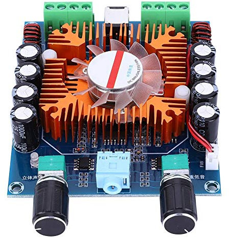 Digital Amplifier Board, XH-A372 4-Channel Output Power Amplifier Board TDA7850 Digital Amplifier Board 4 x 50W, AMP Board