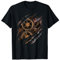 Steampunk T-Shirt mit Uhrwerk, mechanische Zahnräder, Geschenk T-Shirt