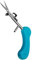 CHENGNAN Ciseaux de Jardin Ciseaux à Fruits Portables Tondeuses à Fleurs Pointues Coupe Snip Branche Sécateurs en Acier Inoxydable,Bleu
