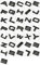 NewL Benutzerdefinierte Metall-Buchstaben für Auto und Briefkasten, Hausaufkleber, Emblem, Namensschild (schwarz – Neue Schriftart)
