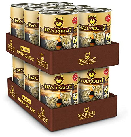 Wolfsblut - Wild Duck Puppy - 12 x 395 g - Ente - Nassfutter - Hundefutter - Getreidefrei