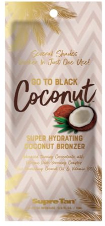 Supre Tan Go To Black Coconut Super Hydrating Bronzer (15ml)