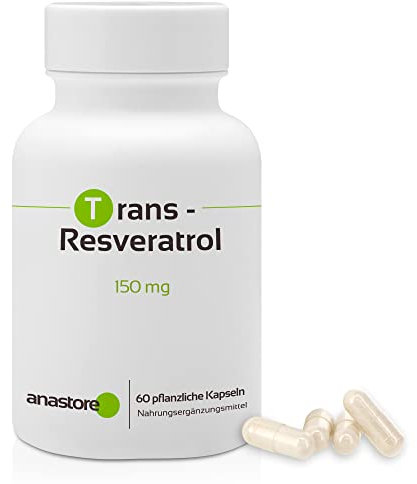 Trans-Resvératrol * 60 capsules végétales * Antioxydant avec forte capacité d’absorption * Anti-vieillissement + Santé Cardiovasculaire + Neuroprotecteur *