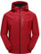 Regenjacke für Herren Wasserdicht dünne Outdoor Jacke Fahrrad Rain Windbreaker Windjacke Camping Outdoor Zusammenrollbare Wasserdichte Regenjacke Rot M