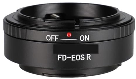 FD-RF FD-EOSR Adapterring for Objektivhalterung, for Canon FD-Objektiv und EOS R RF-Kameragehäuse FD-R-Adapter