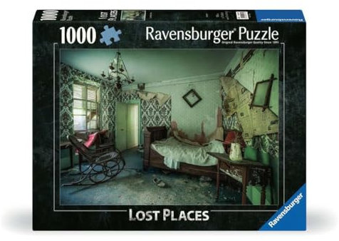 Ravensburger Lost Places Puzzle 12000274 Crumbling Dreams - 1000 Teile Puzzle für Erwachsene und Kinder ab 14 Jahren