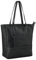 Benthill Shopper Damen Echt Leder | Handtasche aus echtem Rindsleder | Frauen Schultertasche Groß | Vintage Henkeltasche, Farbe:Schwarz