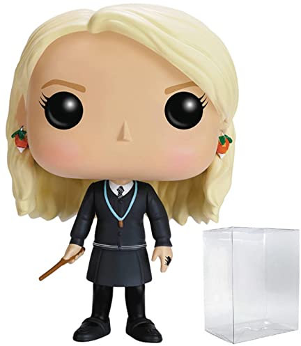 POP Harry Potter - Luna Lovegood #14 Funko Vinyl Figure (Bundled with Compatible Box Protector Case), Multicolor, 3.75 inches