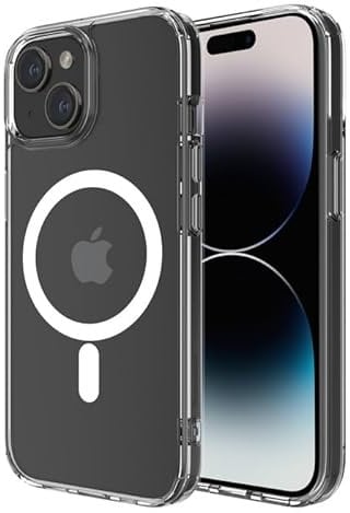 Qdos Coque HYBRID Force SNAP (MAGSAFE) TRANSPARENTE iPhone 15 Plus