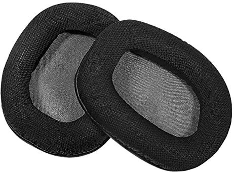 Ersatz-Ohrpolster, kompatibel mit ASUS ROG Centurion True 7.1 Gaming-Headsets, schwarzes Netzgewebe