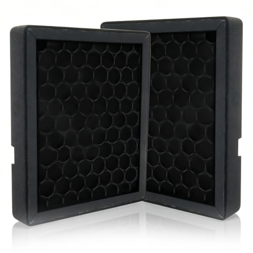 JUUPINE 2PC original H2D/H2S Filter HEPA 13 Layer activated carbon air filter For Bambu lab H2D/H2S 3D printer Accessories, ABS PLA PETG PC PV filament VOC Particle Odor Absorption Filter