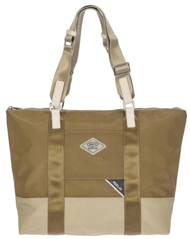Bric's Schultertasche Shopper Replay Sand Woo Shopping Bag Sand Wood khaki