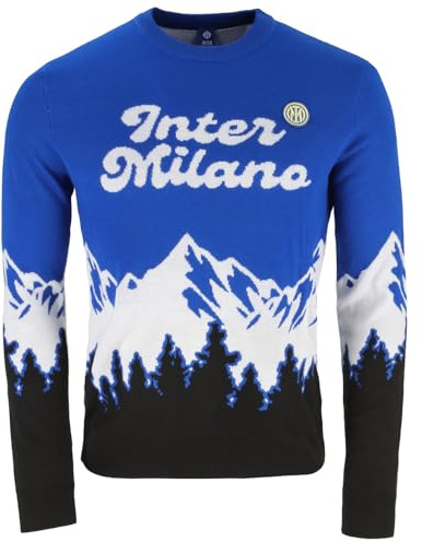 Inter Maglione Ufficiale Natalizio, Tutte Le Season, Adulto, Unisex