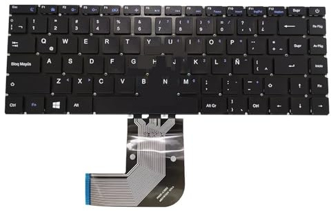 SHANGYG Brasilien-Tastatur für Teclast für F7 für Plus für PRIDE-K3892 MB3181004 XS-HS105 YMS-0177-B für DEPO für Holo für MC14P3 Notebook(LA Latin)