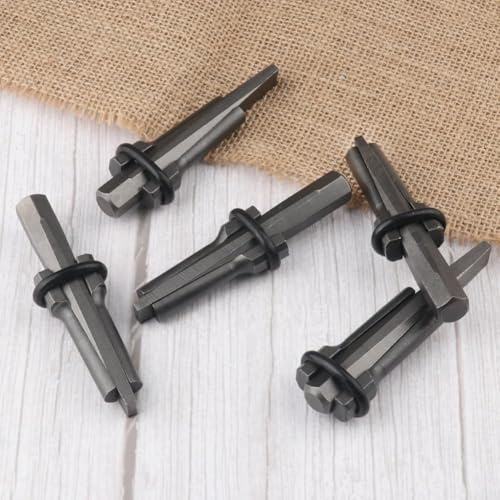 Steinspalt-Set, 5 Stück Keile 5/8 Zoll mit Abstandshalter 16 mm hohe Härte Stein Beton Splitter Mauerwerk