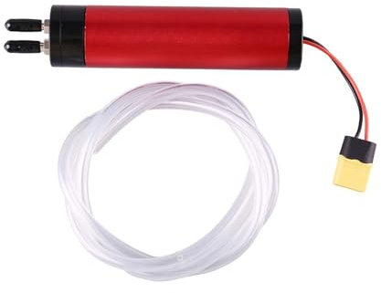 blloocod RC Electric Fuel Pump for Turbojet & Fixed Wing - Aviation Aluminum, XT60, 4.7x1.2in