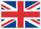 HouseholdBasics 10 x Aufkleber Union Jack/UK-Fahne/Großbritannien-Flagge, 7,4 x 5,2 cm, für innen und außen, Rot, Blau, Weiß