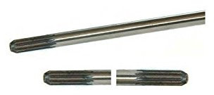 EXPERTSHOP Asta per decespugliatore a Scoppio 43cc 52cc a 9 Righe Lunghezza Cm. 76