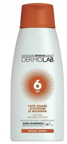 Dermolab Solar Milch SPF6 Aktivator Melanina 200 ml