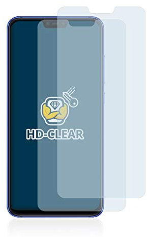 BROTECT Protector Pantalla para Xiaomi Mi 8 Lite Protector Transparente (2 Unidades) Anti-Huellas