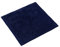 PANA® Chenille Badematte (45x45cm) • WC-Vorleger, Duschmatte, Badvorleger • Mikrofaser Badematte • rutschfest & Waschbar • Badteppich • WC-Vorleger ohne Ausschnitt • Farbe: Blau