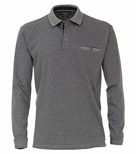 CASAMODA Polo-Shirt Langarm gestreift